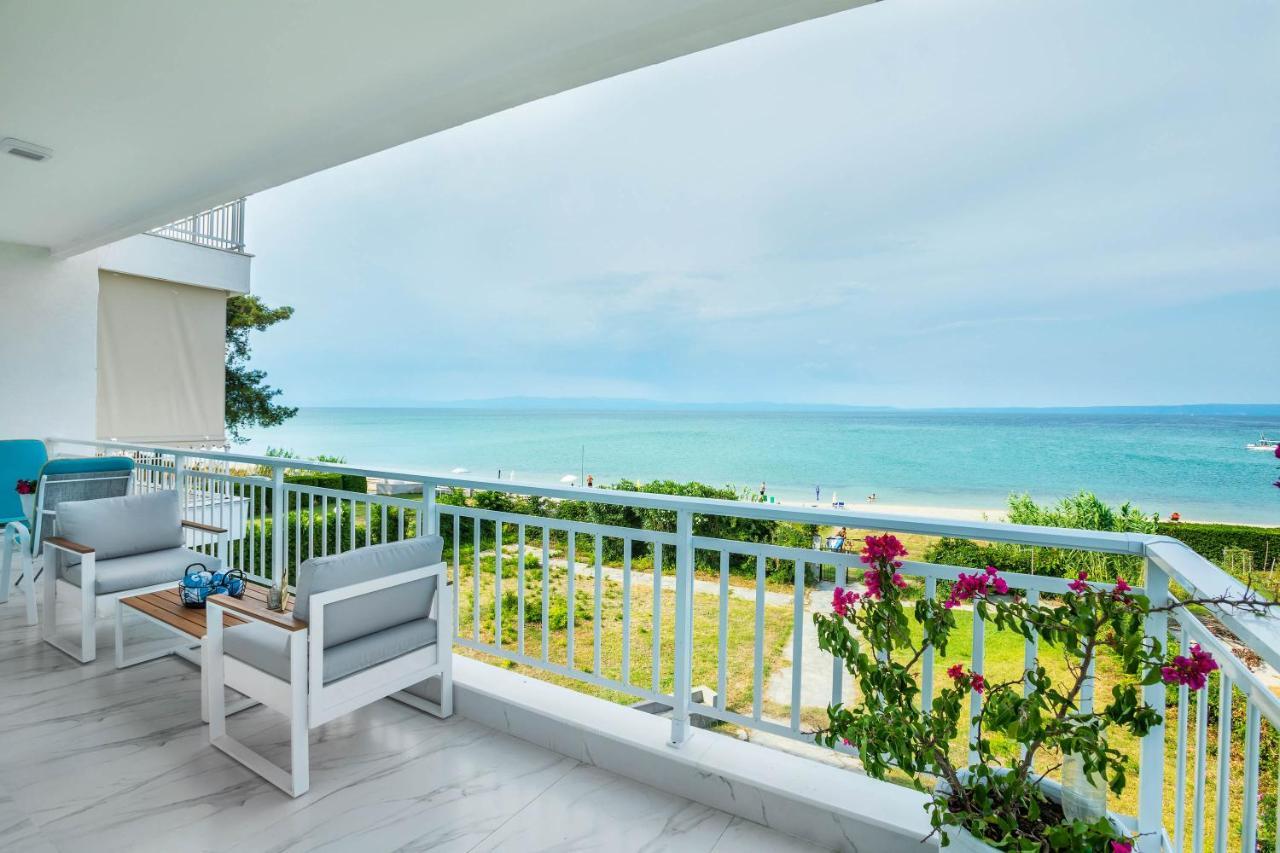 Beach Front Casa Elena ハニオティス エクステリア 写真