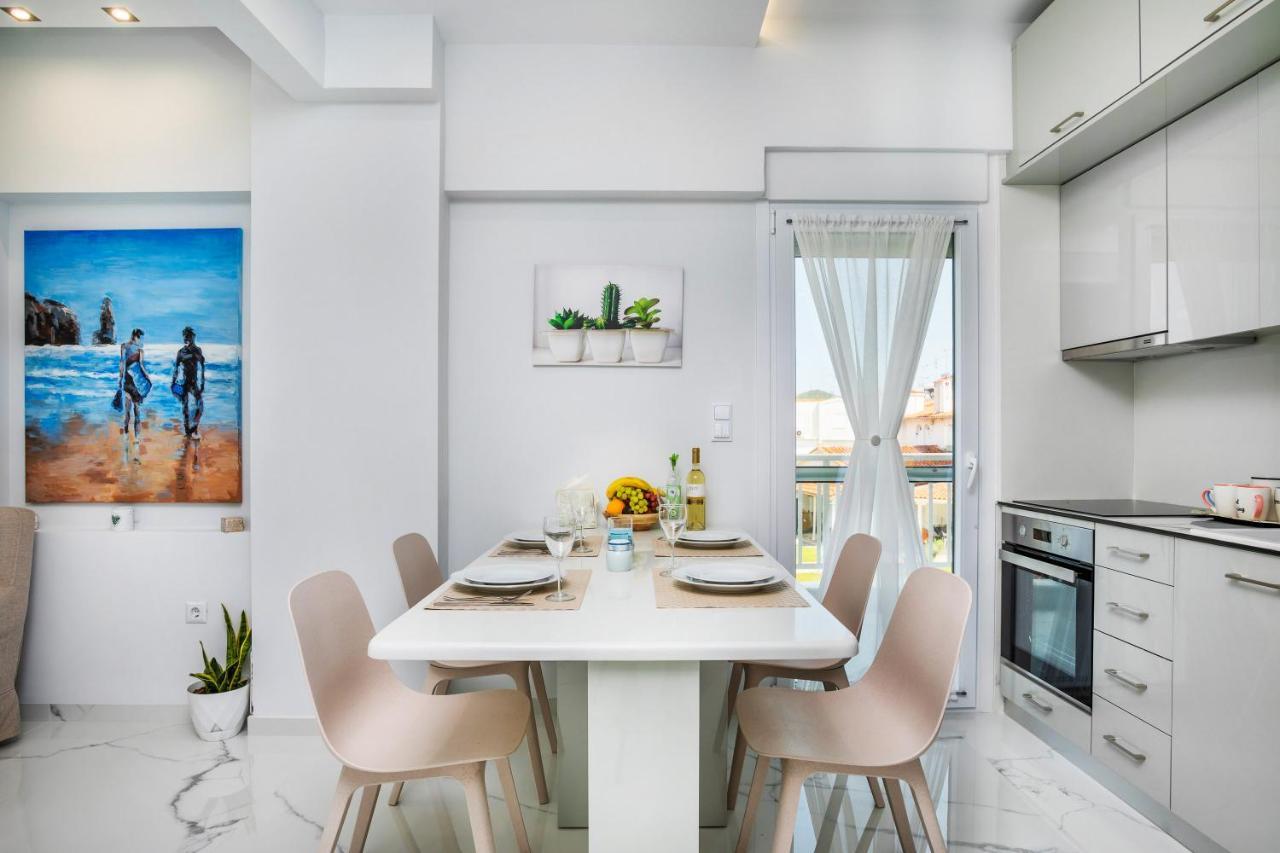 Beach Front Casa Elena ハニオティス エクステリア 写真