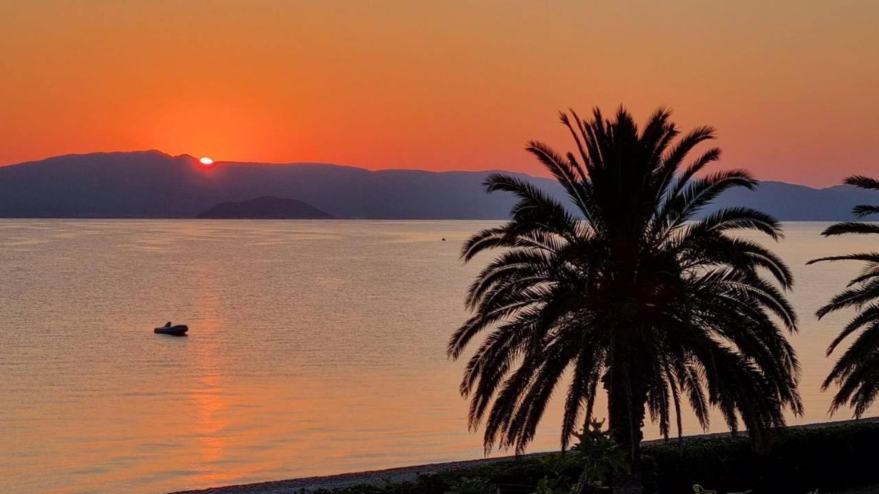 Beach Front Casa Elena ハニオティス エクステリア 写真