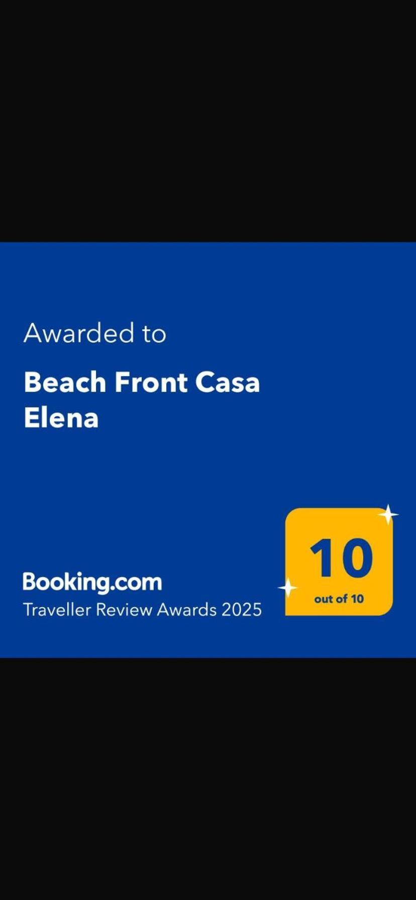 Beach Front Casa Elena ハニオティス エクステリア 写真